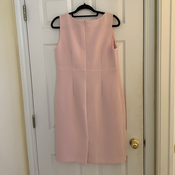 Pink Albert Nipon midi dress size 10 - Picture 4 of 4